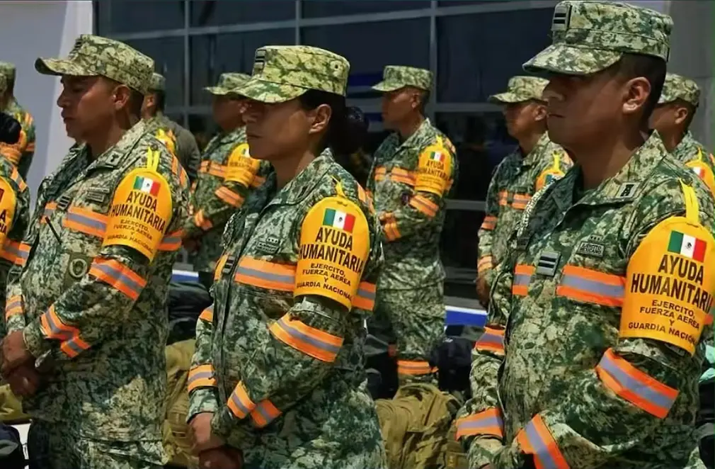 Arriba en Venezuela ayuda mexicana con 250 militares
