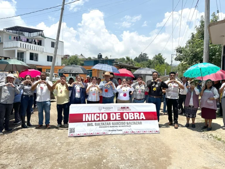 Xiutetelco avanza con más obra pública en San Andrés Sección Quinta