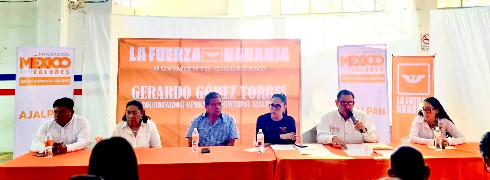 Fedrha Suriano fortalece estructura territorial de Movimiento Ciudadano en gira regional
