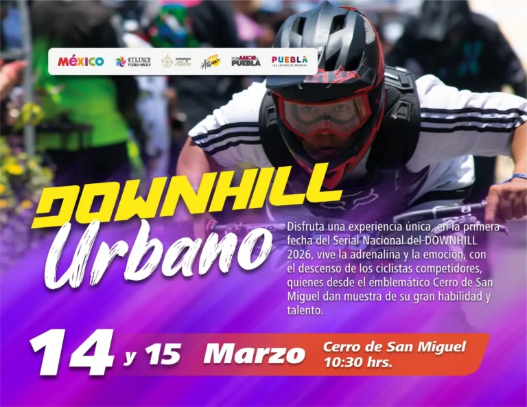 Atlixco vive un fin de semana de cultura y adrenalina con el Downhill Urbano: Ariadna Ayala invita a disfrutarlo