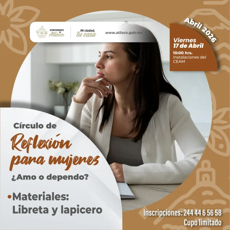 ARIADNA AYALA IMPULSA TALLERES Y SERVICIOS GRATUITOS PARA MUJERES EN ATLIXCO