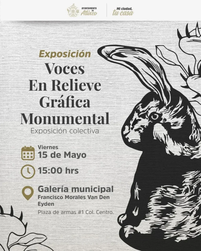 Arte y cultura se fortalecen en Atlixco; Ariadna Ayala anuncia nueva exposición