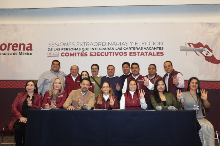 Permanecerá Olga Romero como dirigente estatal de Morena