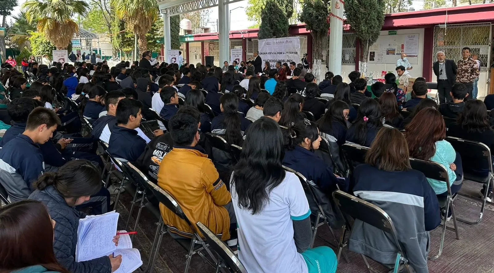 Fortalece leche para el bienestar nutrición de juventudes en todos planteles del colegio de bachilleres de puebla