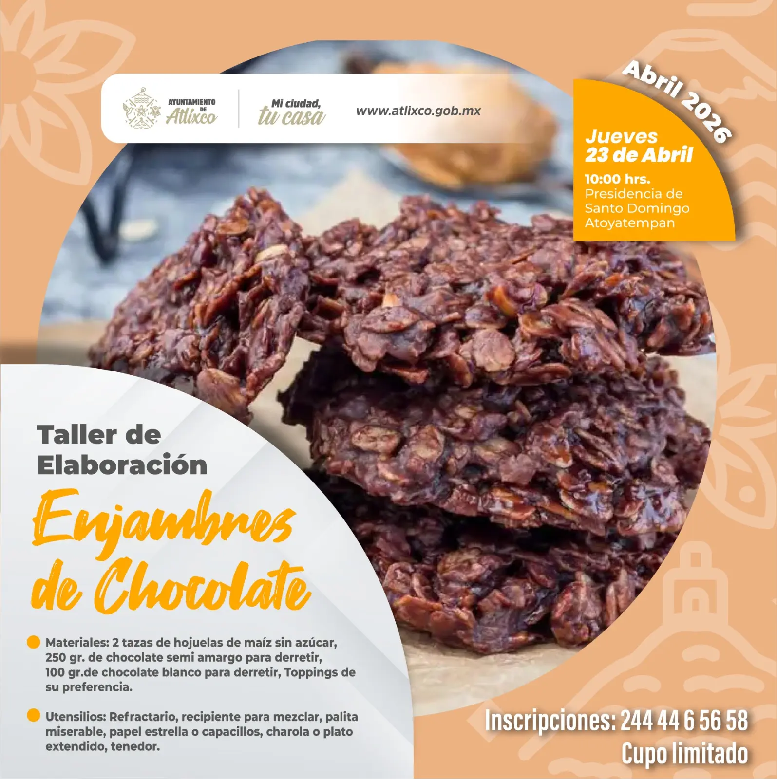 ARIADNA AYALA IMPULSA TALLERES Y SERVICIOS GRATUITOS PARA MUJERES EN ATLIXCO