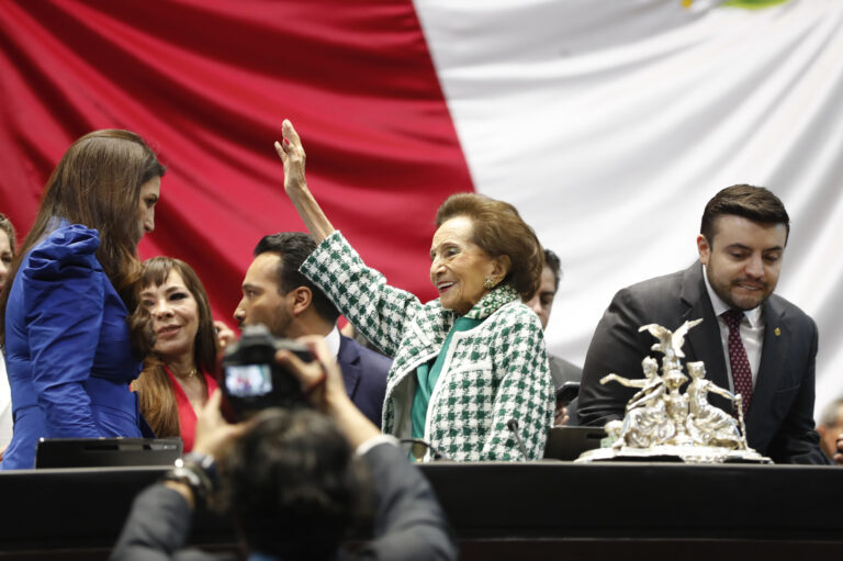 En la Cámara de Diputados está la representación política de nuestro pueblo y nación: diputada Ifigenia Martínez