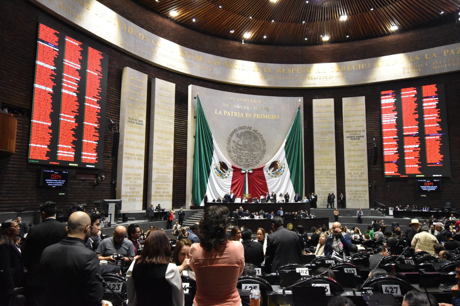 ámara de Diputados aprobó reforma constitucional que amplía catálogo de delitos que ameritan prisión preventiva oficiosa