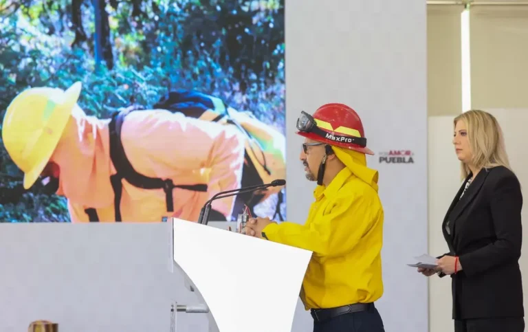 Puebla registra una caída del 55% en daños por incendios forestales