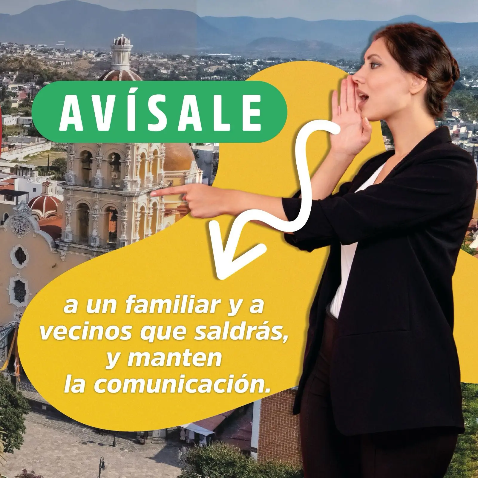 ARIADNA AYALA REFUERZA LLAMADO A LA PREVENCIÓN EN SEMANA SANTA EN ATLIXCO