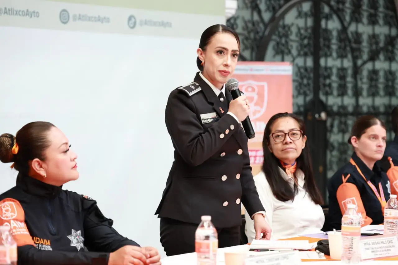 ARIADNA AYALA ENCABEZA MESA DE PREVENCIÓN DE VIOLENCIAS CONTRA LAS MUJERES EN ATLIXCO