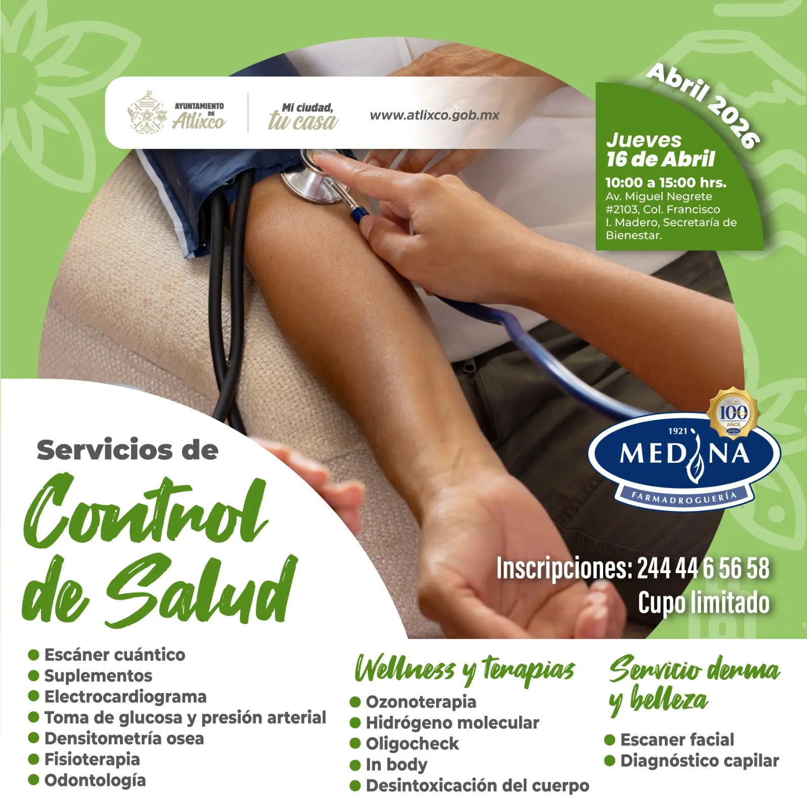 ARIADNA AYALA IMPULSA TALLERES Y SERVICIOS GRATUITOS PARA MUJERES EN ATLIXCO