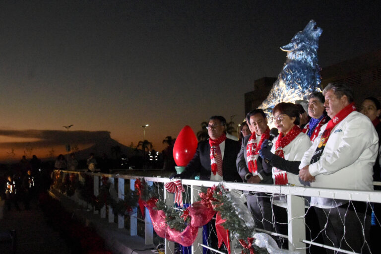 Encienden el Árbol Navideño en Ciudad Universitaria 2