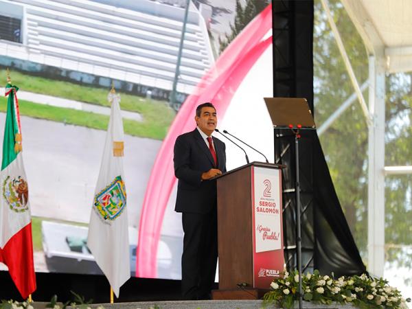 De la mano de la sociedad, gobierno estatal logró unidad y reconciliación de Puebla: Sergio Salomón