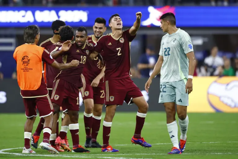 Venezuela derrotó a México en la fase de grupos de la Copa América