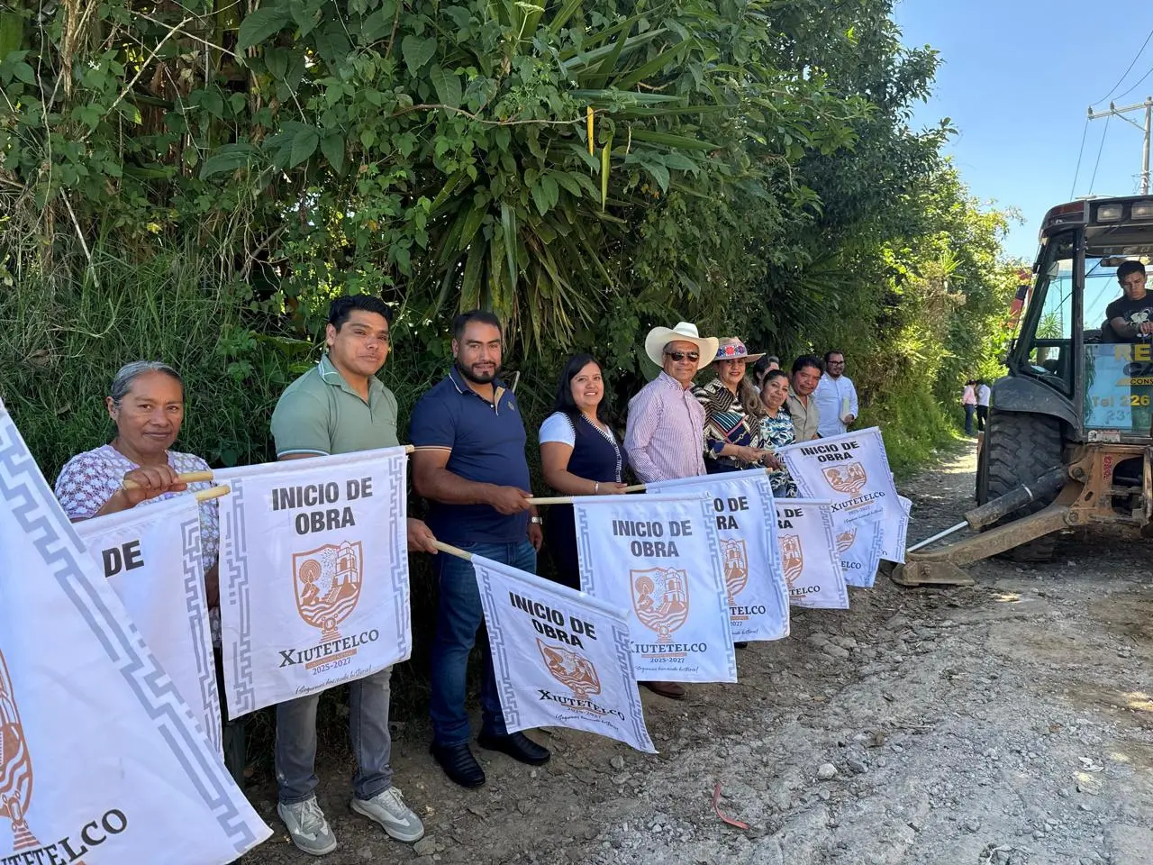 Xiutetelco avanza con obras que transforman: inicia ampliación de drenaje en San Juan