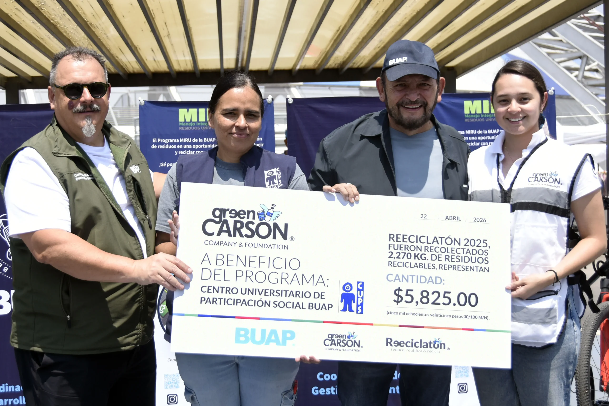 Realiza BUAP Reciclatón 2026