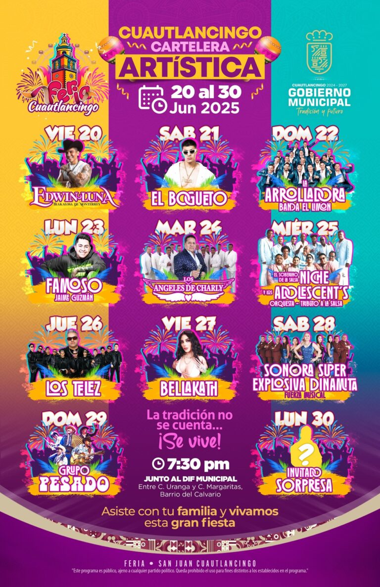 Feria de San Juan Cuautlancingo 2025