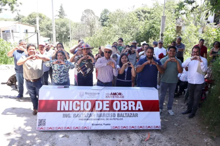 Xiutetelco avanza con obras que transforman: inicia ampliación de drenaje en San Juan