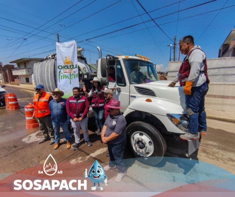 SOSAPACH se suma a la faena integral en Santiago Mixquitla