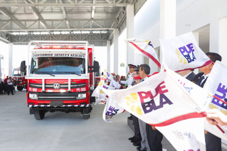 Fortalece gobierno estatal respuesta ante emergencias con Nueva Estación de Bomberos en la capital poblana