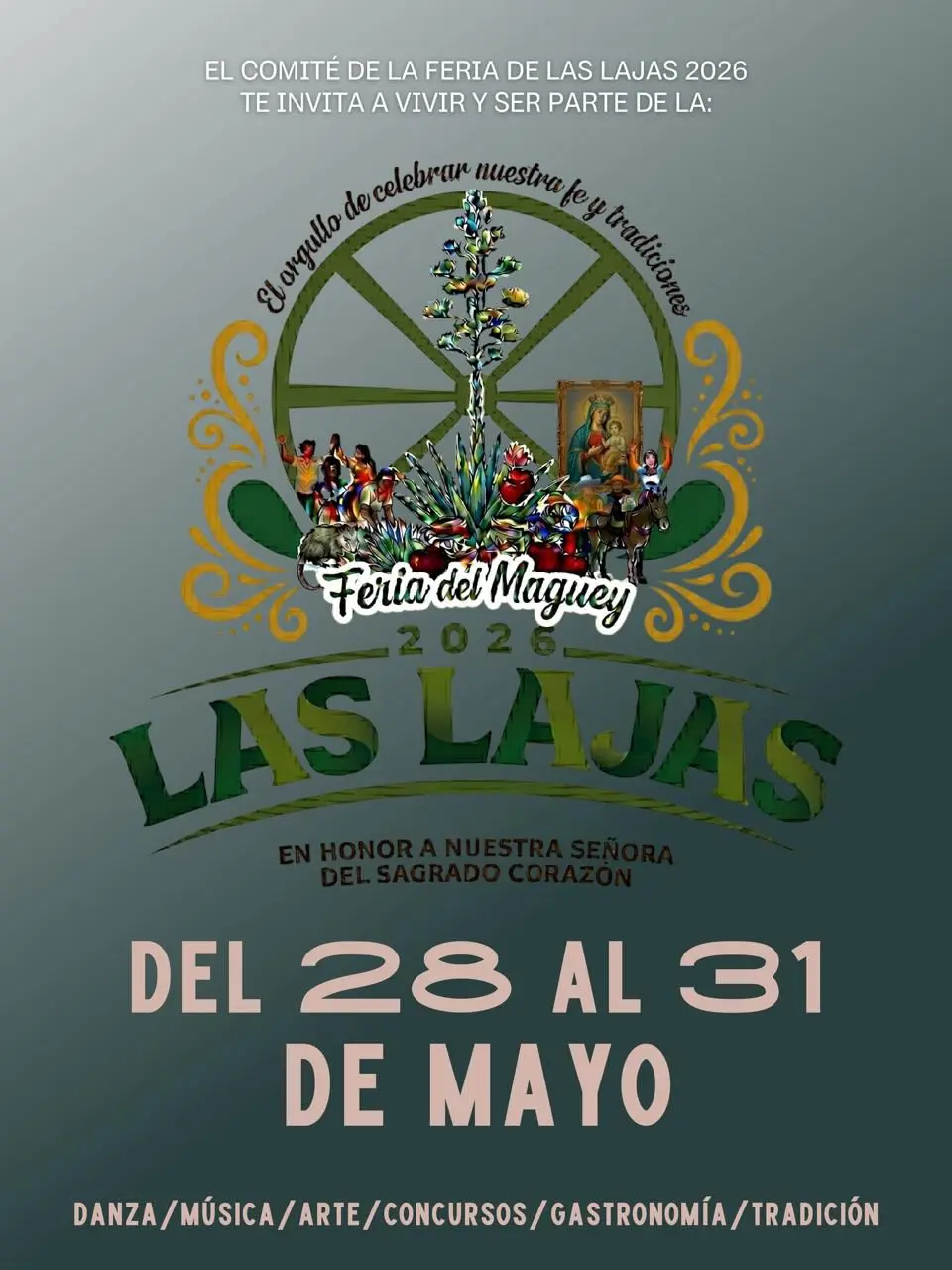 Presentan cartelera de fiestas patronales de mayo en Zacatlán