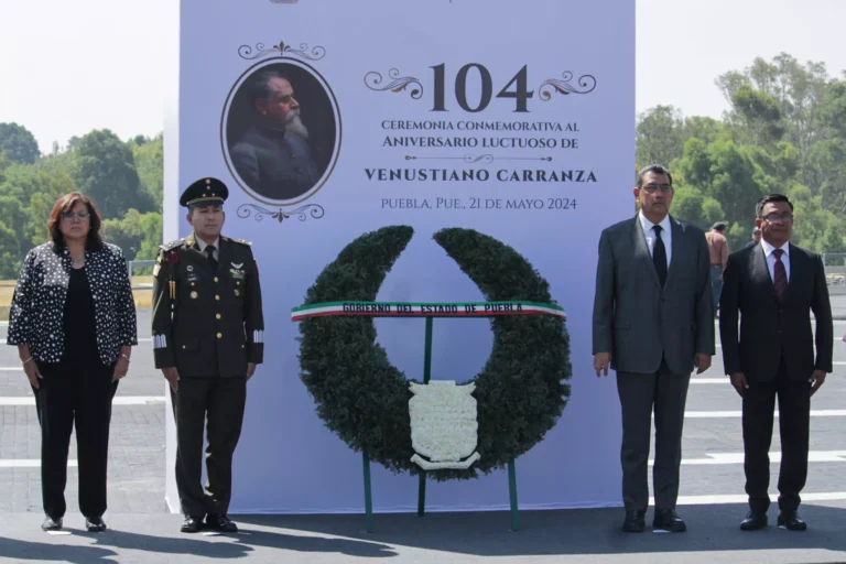 Encabeza titular del Ejecutivo aniversario luctuoso de Venustiano Carranza