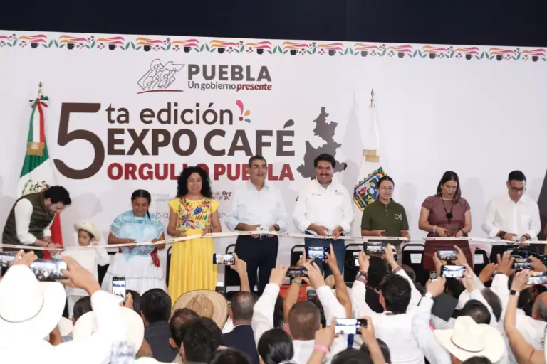 Inaugura Sergio Salomón 5ª Edición de la Expo Café Orgullo Puebla