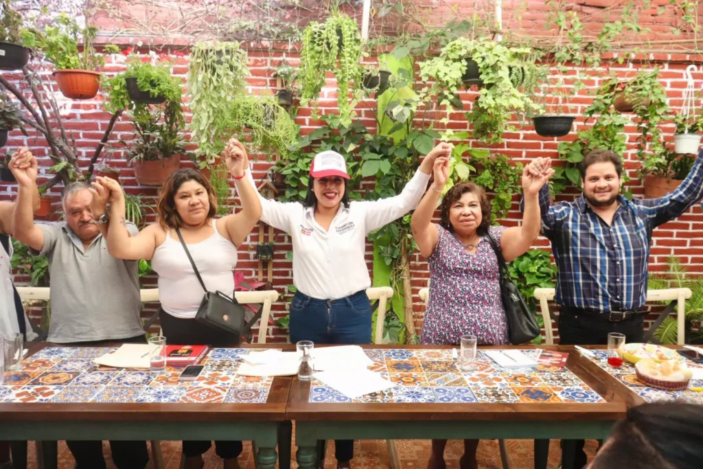 Respaldan comerciantes y panaderos a Tonantzin Fernández