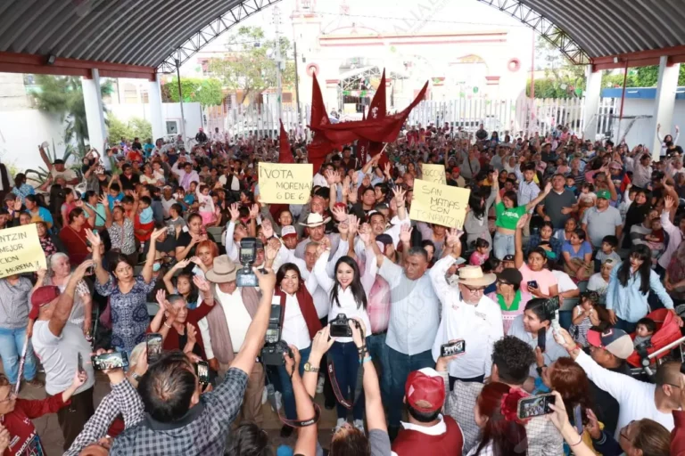 Con más de 2 mil cholultecas, Nohemí Luna suma su estructura en favor de Tonantzin Fernández