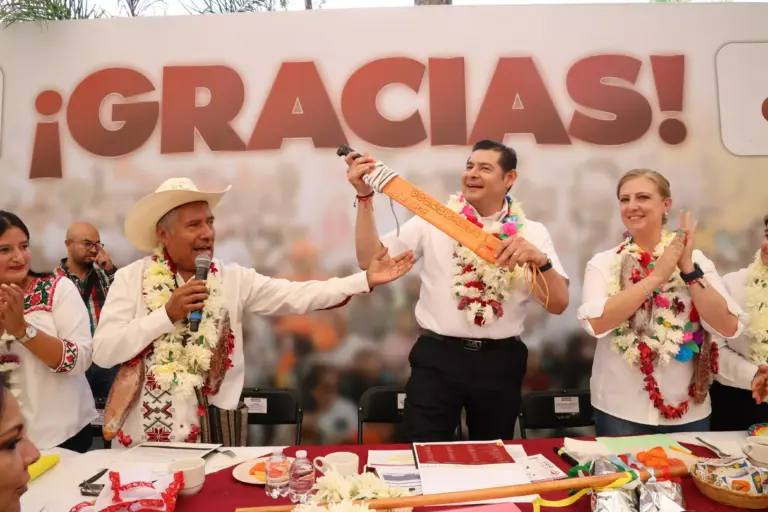 Estamos preparados para una etapa de justicia a los pueblos originarios de Puebla: Armenta
