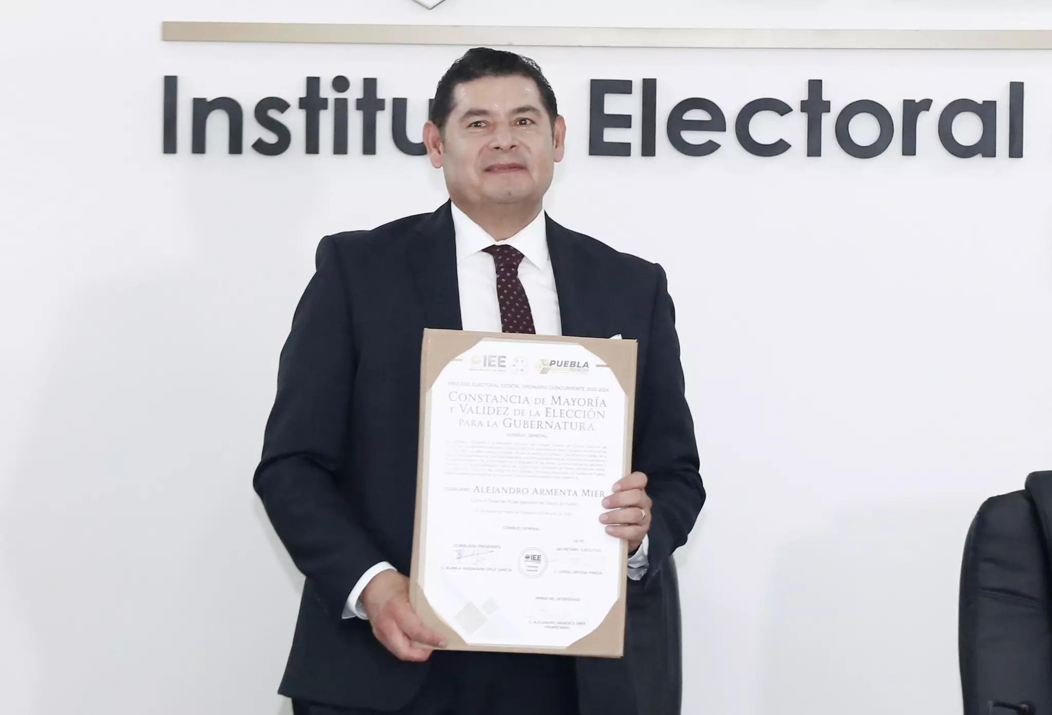 Armenta, el gobernador electo más votado en la Historia de Puebla.