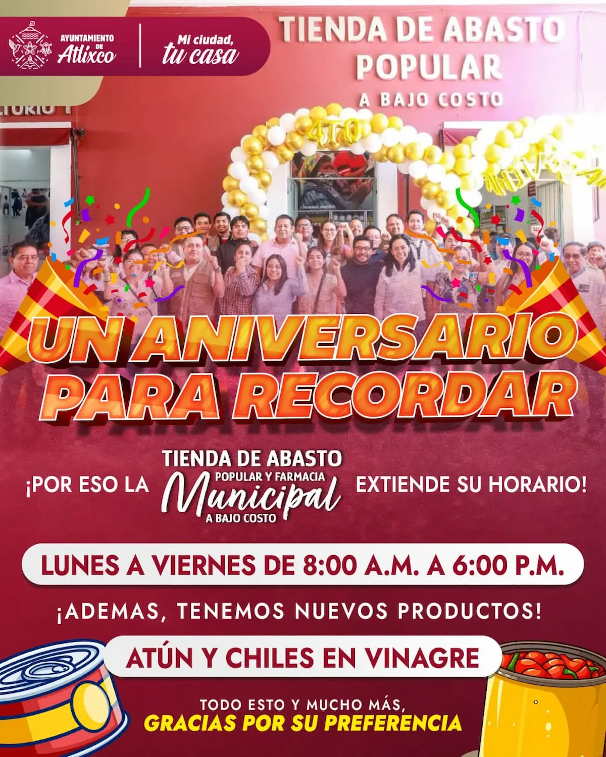Ariadna Ayala apoya economía y nutrición de familias con nuevos productos en la Tienda de Abasto Popular