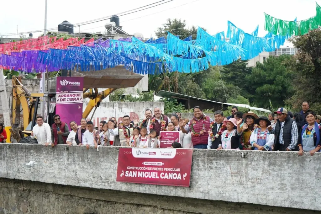 Arranca Gobierno de Pepe Chedraui construcción del Puente Vehicular de San Miguel Canoa