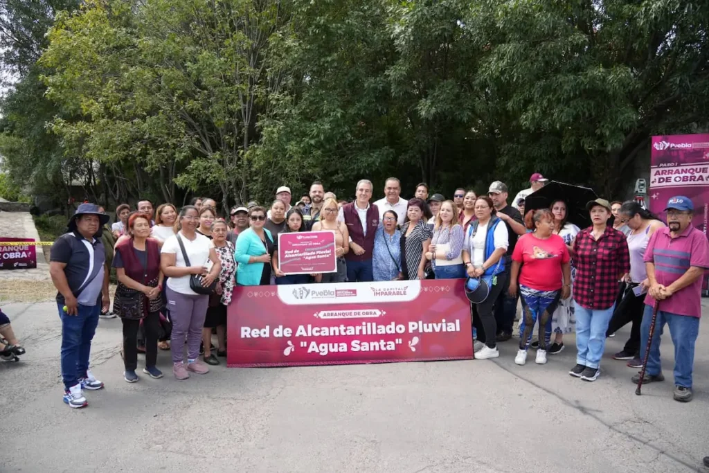 Arranca Pepe Chedraui construcción de Red de Alcantarillado Pluvial en Agua Santa