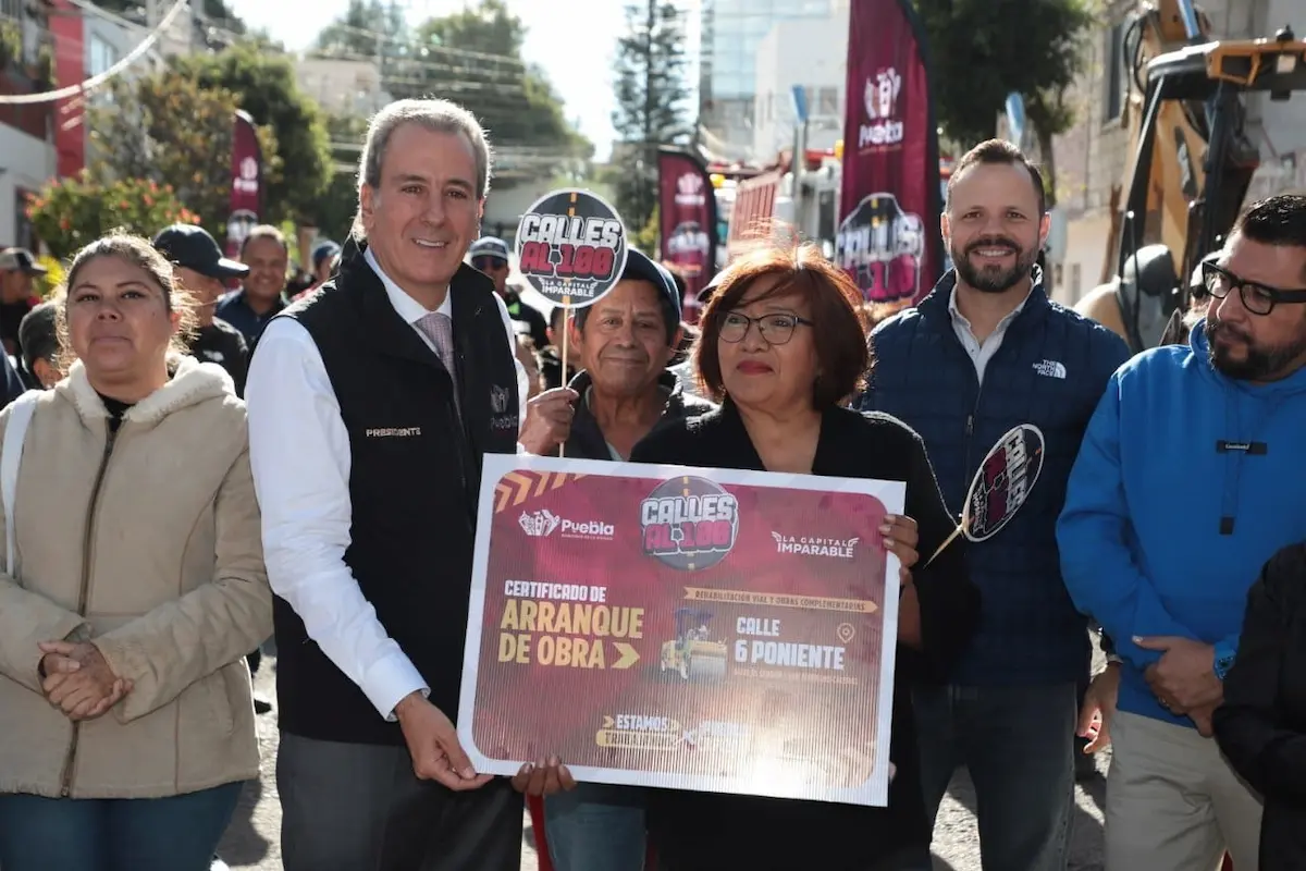 Arranca Pepe Chedraui trabajos de rehabilitación vial en San Jerónimo Caleras