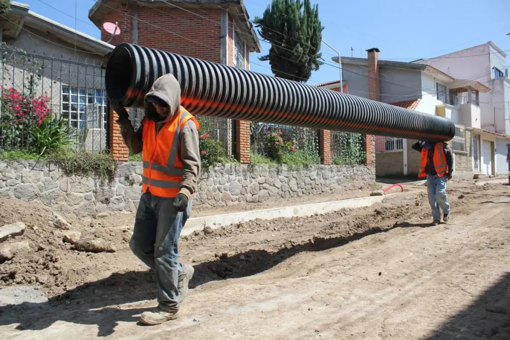 Avanza Gobierno de Pepe Chedraui con trabajos de rehabilitación vial en San Sebastián de Aparicio