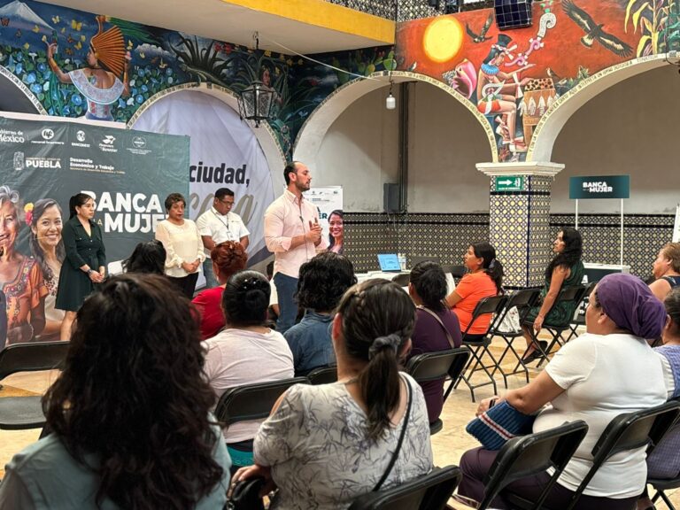 Atlixco impulsa Banca de la Mujer Puebla para emprendedoras