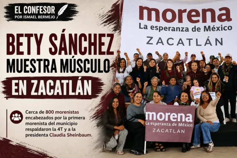 Bety Sánchez muestra músculo en Zacatlán