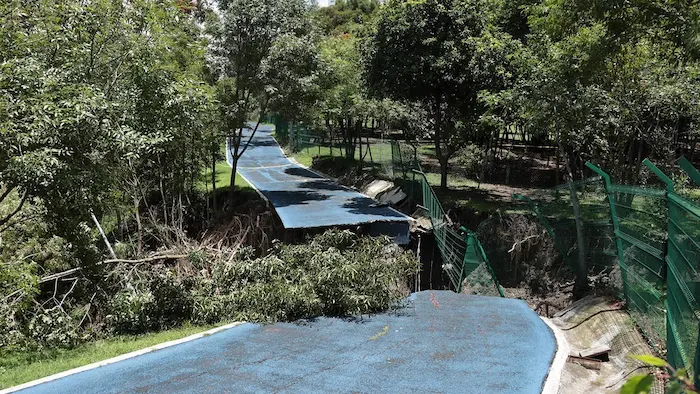 Juntan firmas para rescatar la ciclovía del Ecoparque Metropolitano