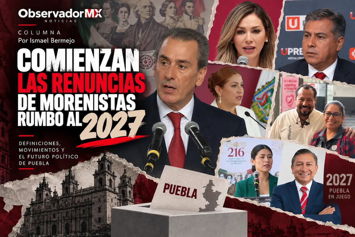 Comienzan las renuncias de morenistas rumbo al 2027-2