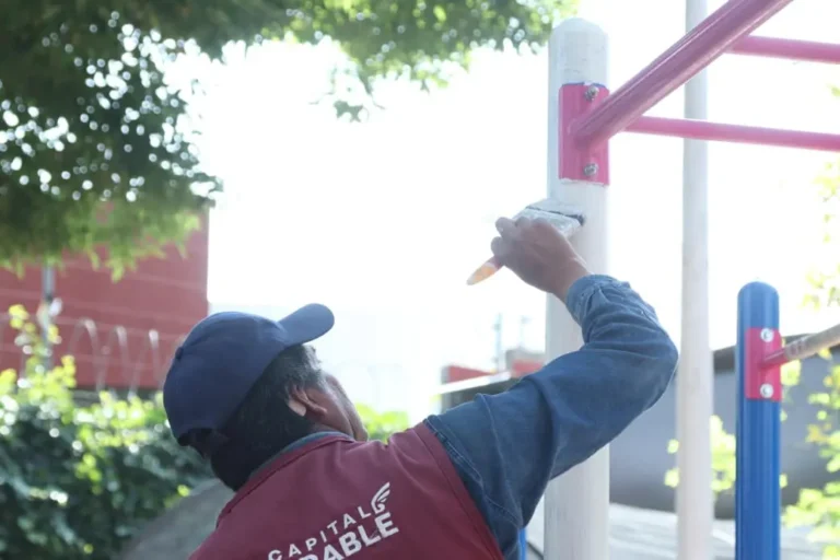Continúa Pepe Chedraui con supervisión del mantenimiento en parques y áreas verdes de la capital