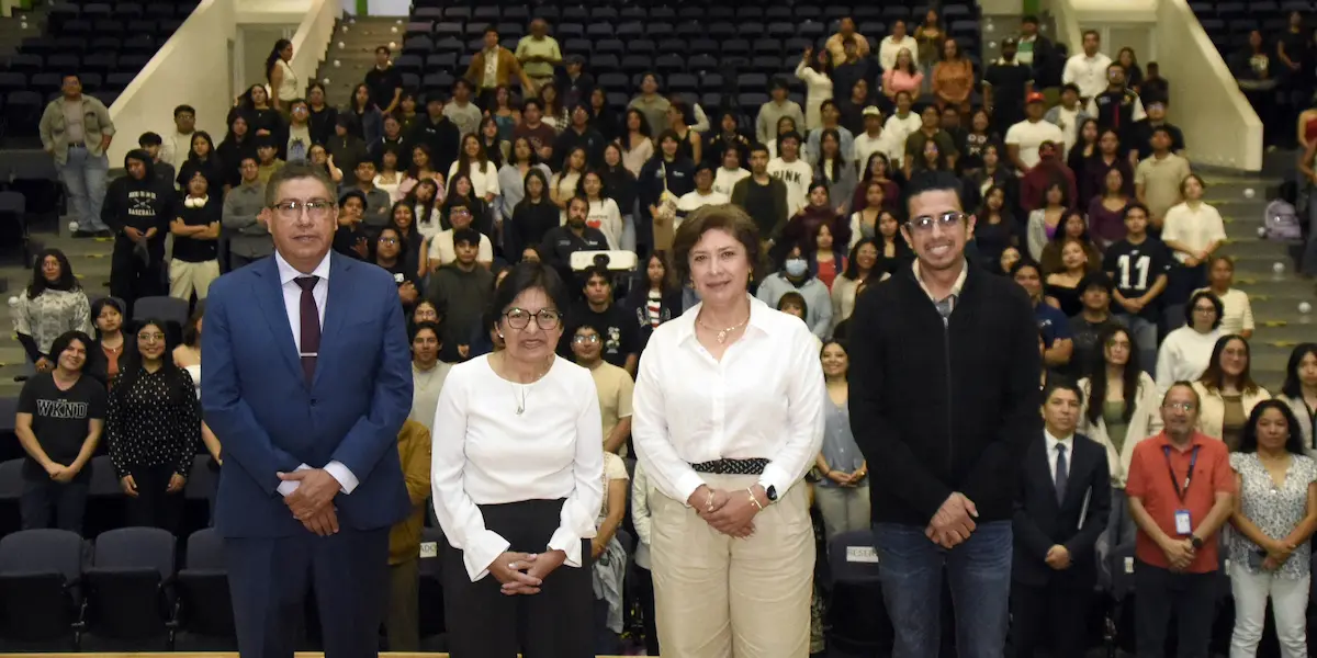 Dicta conferencia Rectora Lilia Cedillo en conmemoración del XIII aniversario de la Licenciatura en Biotecnología