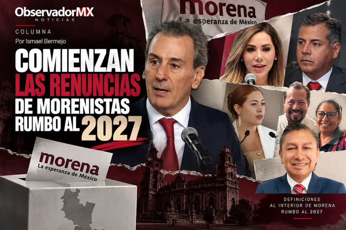 Comienzan las renuncias de morenistas rumbo al 2027