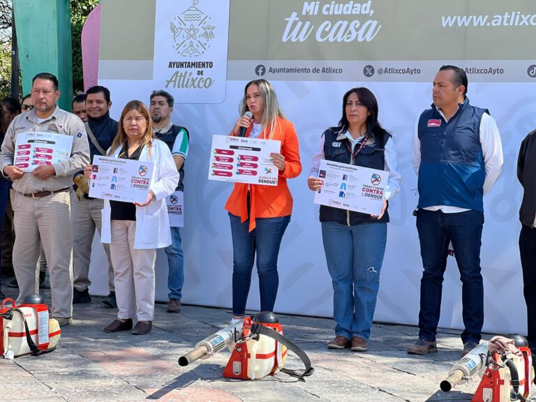 ATLIXCO SE UNE A LA PRIMERA JORNADA NACIONAL DE LUCHA CONTRA EL DENGUE