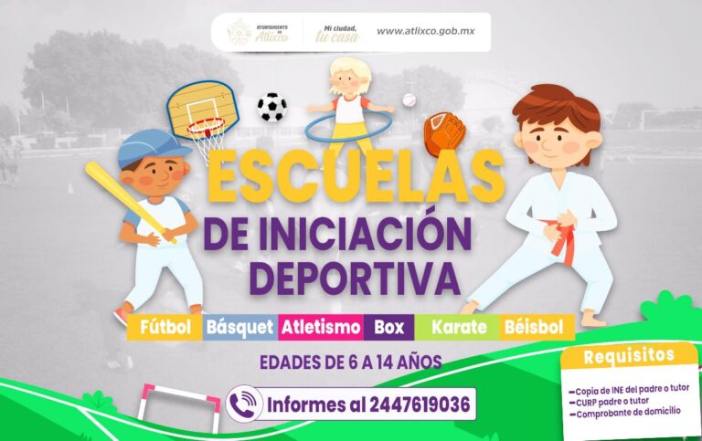 ESCUELAS DEPORTIVAS GRATUITAS.