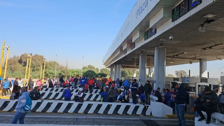 La CNTE toma caseta de san marcos
