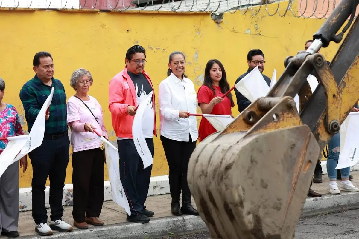 En Atlixco sigue la transformación: Ariadna Ayala inicia importante obra
