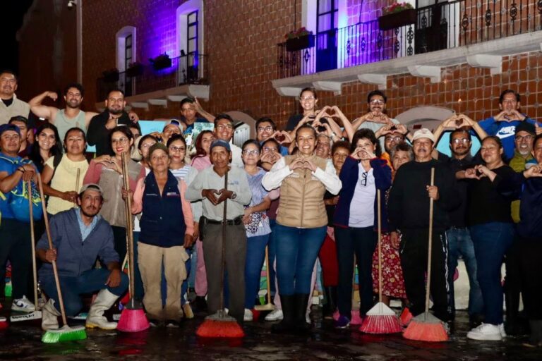 ARIADNA AYALA, PRESIDENTA MUNICIPAL, REFUERZA LAS FAENAS POR UN ATLIXCO LIMPIO Y SEGURO.