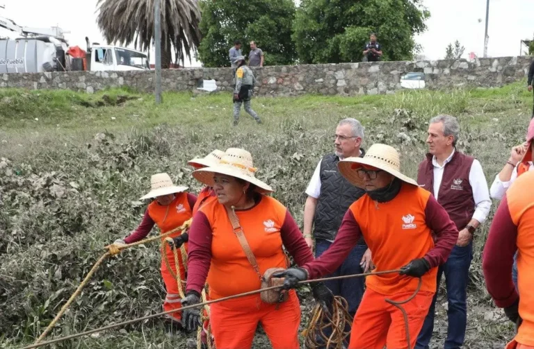 Fortalece Pepe Chedraui acciones preventivas con limpieza y desazolve en barrancas y vasos reguladores