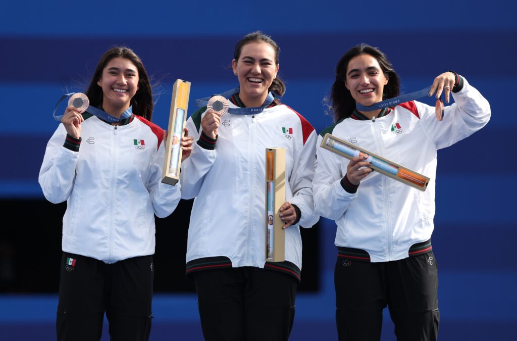 México logra bronce en tiro con arco femenino 